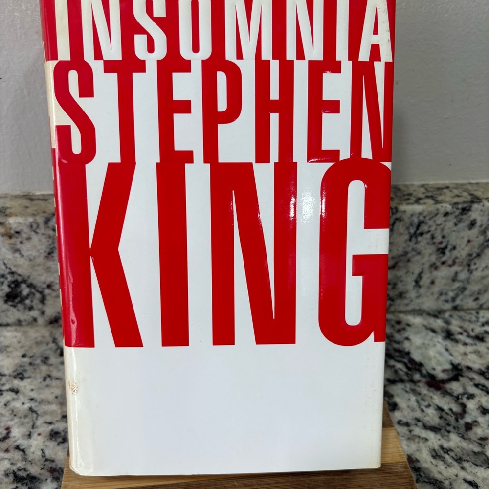 Stephen King INSOMNIA Book Hard Cover 1994 Viking 1st Edition